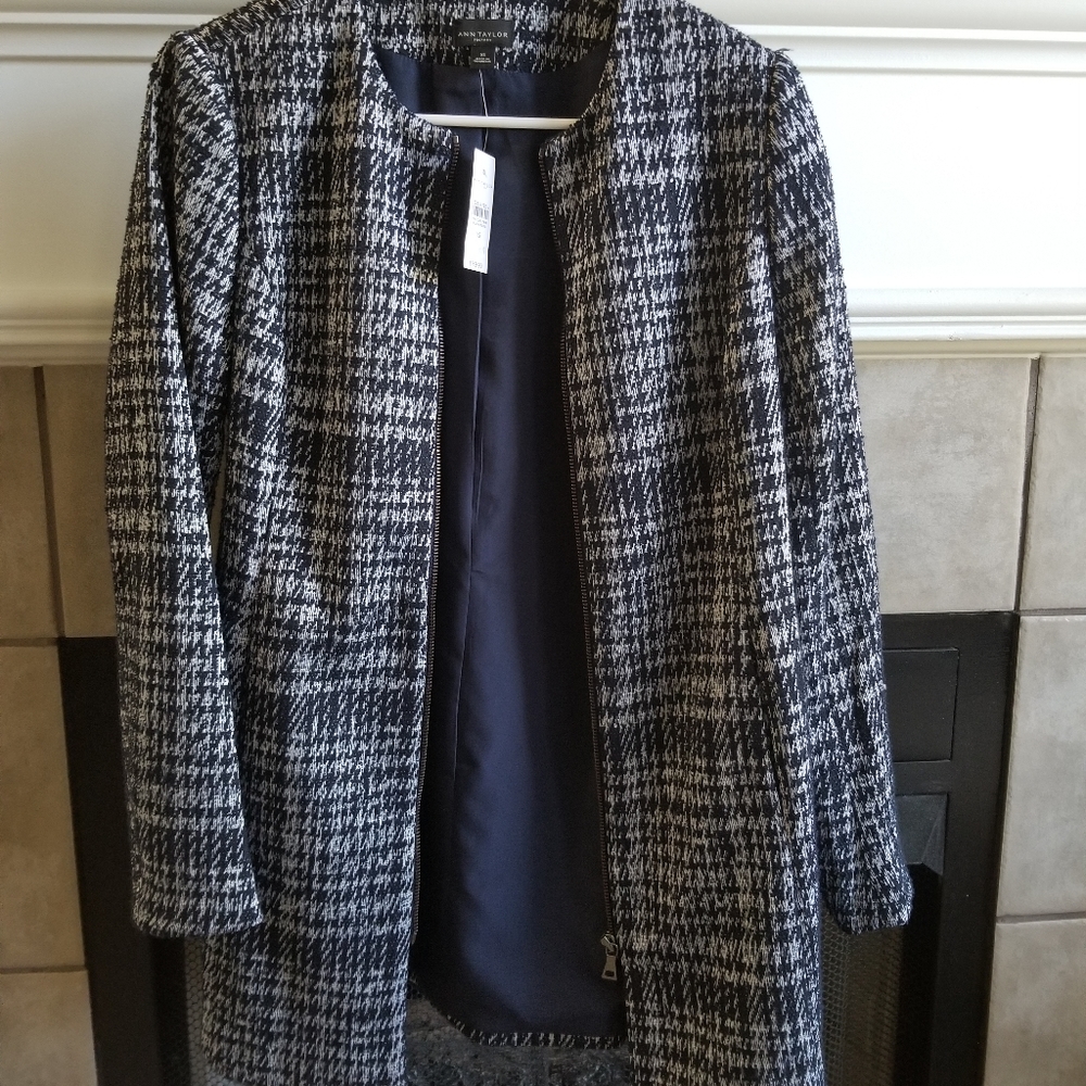 Ann Taylor Factory XS Fall Blazer/Jacket